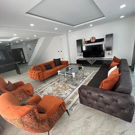 Havuzlu Sifir Lux Denize Nazir Villa Kemer